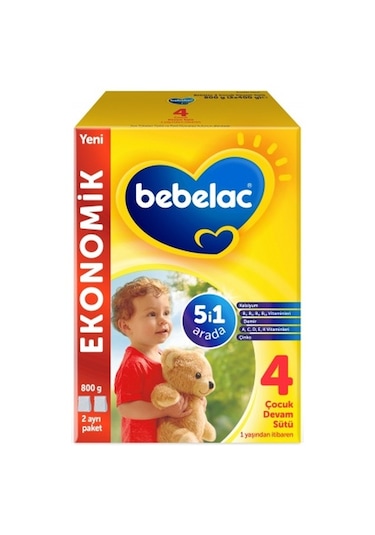 Bebelac 4 Devam Sütü 800 G 4 Adet