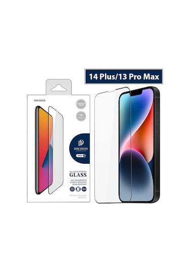 Dux Ducis iPhone 14 Plus/13 Pro Max 6.7 Full Kaplama Cam Ekran K