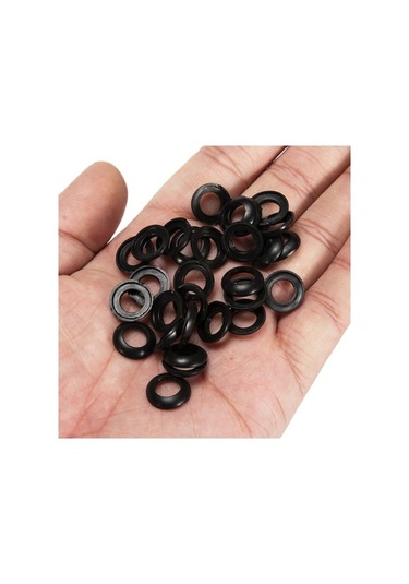 Pazly 50 Adet Pvc Kauçuk Sarım Halka, Fly Spin Casting Aksesuarı Olta Kamışı Desteği