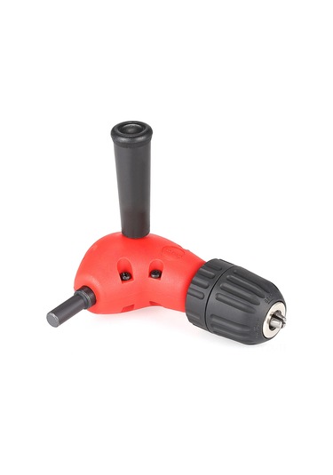 Geekyou Kırık Alanlar İçin 90 Derece Elektrik Matkap Ek Uzantısı, 0.8-10mm Jaws, 20n M Tork, Manuel Sabitleme, Alüminyum Ve Çelik Malzeme