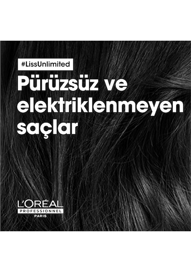 L'Oréal Professionnel Serie Expert Liss Unlimited Elektriklenme Karşıtı Yumuşaklık Veren Şampuan 500 ML