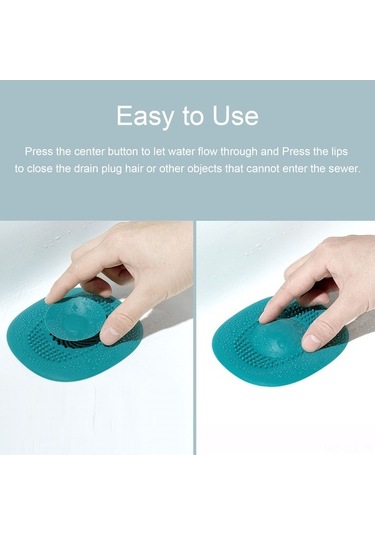 Didadodo Banyo & Mutfak İçin 2'li 1 Arada Saç Tutucu - Sarı Renk Seçenekli Renkli Sarı