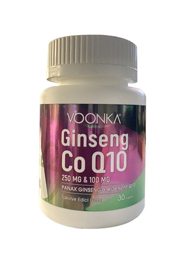Voonka Ginseng Coenzyme Q10 30 Kapsül