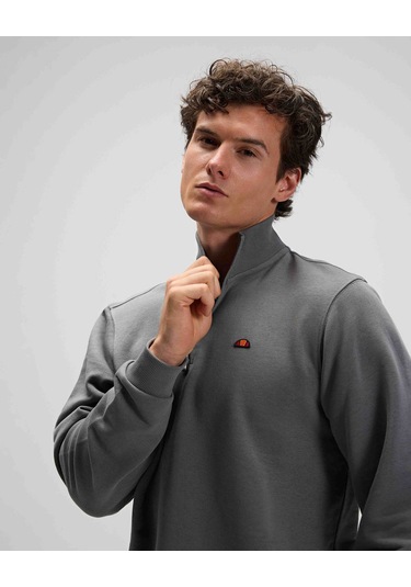 Ellesse Yarım Fermuarlı Antrasit Erkek Sweatshirt Em580 Antrasit Ellesse Yarım Fermuarlı Antrasit Erkek Sweatshirt Em580 Antrasit