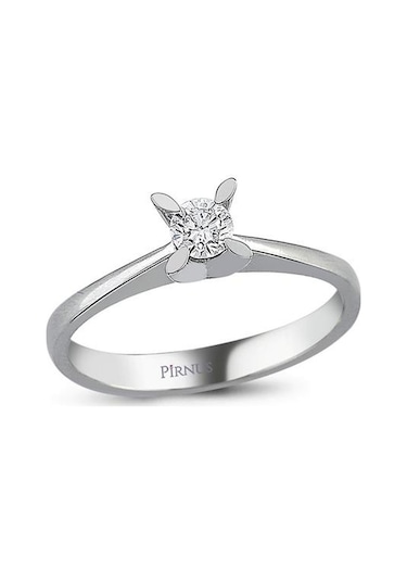 0,11 Karat Pırlanta Tektaş Yüzük