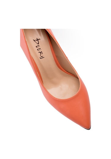 Deery Nar Çiçeği Rengi Kadın Stiletto Turuncu