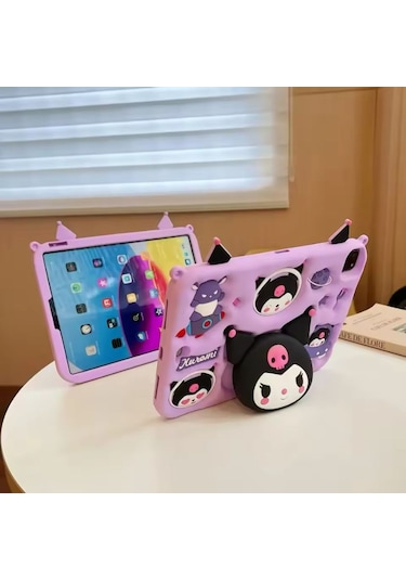 Samsung Galaxy Tab A9 Plus 11 İnç X210 X215 Uyumlu Kuromi Kılıf