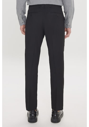 Ac&Co / Altınyıldız Classics Slim Fit Dar Kesim Klasik Yan Cep Erkek Pantolon - Siyah Ac&Co / Altınyıldız Classics Slim Fit Dar Kesim Klasik Yan Cep Erkek Pantolon - Siyah