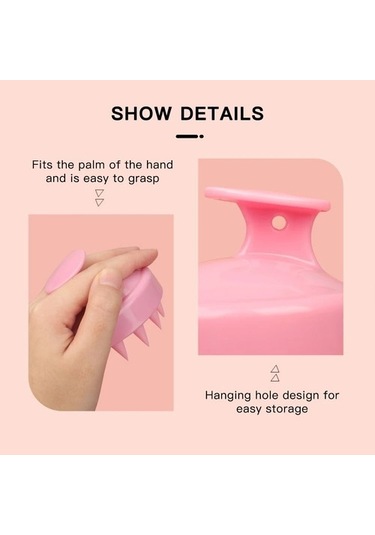 3 Adet Yeşil Saç Derisi Masaj Fırçası Temiz Saç Derisi Silikon Şampuan Saç Derisi Hava Yastığı Yumuşak Tarak Saç Yıkama Başlığı Spa Masaj Banyo Aracı Joov0v Çok Renkli