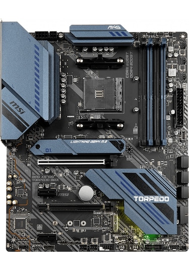 MSI MAG X570S Torpedo Max AMD X570 5100 MHz (OC) DDR4 Soket AM4 ATX Anakart