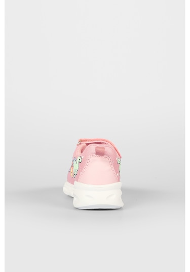 Vicco Dino Işıklı Kız Bebek Pudra Spor Ayakkabı Pudra