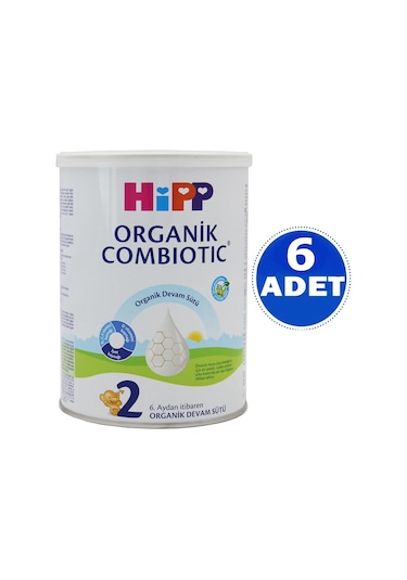Hipp Organik Combiotic 2 Devam Sütü 350 G 6 Adet