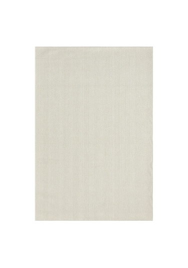 Krem Beyaz Kılçık Desenli Modern Halı - L665krbo Krem - Beyaz
