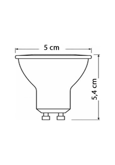 Philips Essential 4,7W (50W) Led Spot Ampul Beyaz 6500K - Gu10 Du (545630054)