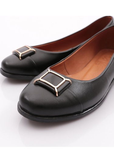 Dgn 1855 Kadin Kare Tokali Babet Siyah