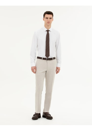 Pierre Cardin Erkek Beyaz Gömlek Basic 50285562-vr013 Beyaz