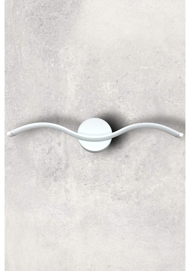 Wave Modern Tasarım Beyaz Renk Gün Işığı Ledli Banyo - Mutfak - S Beyaz