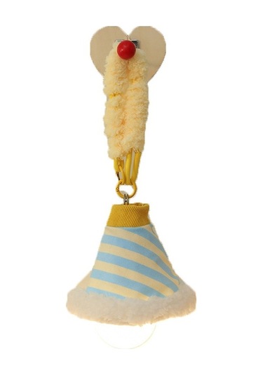 Pazly Duvara Monte Yatak Odası Başucu Gece Lambası Uyku Işığı Mavi Led Mavi