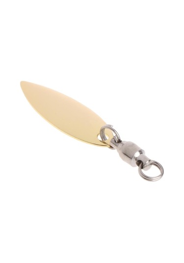 PROFISHER 5 Adet Gold Fırdöndülü Metal Kaşık 1,1 gr 3,7 cm