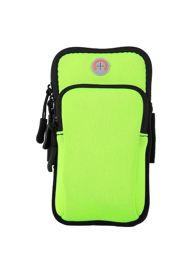 Mufunye Evrensel Su Geçirmez Yeşil Spor Cep Telefonu Kol Sırtlığı Mor