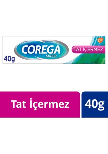 Super Diş Protezi Yapıştırıcı Tat İçermez Krem 40 Gr