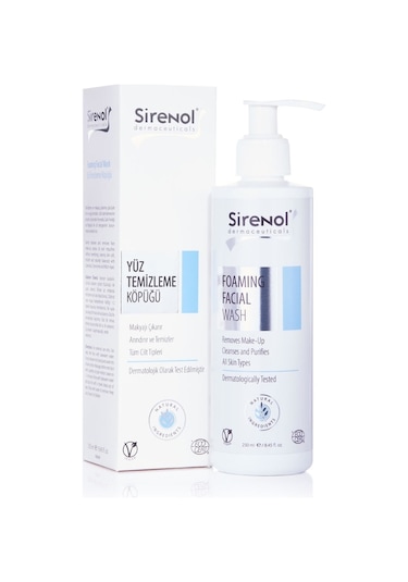 Sirenol Natural Cadı Fındığı Yüz Temizleme Köpüğü 250 ML