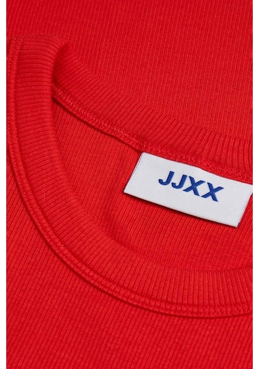 Jjxx Jxforest Str Sl Rıb Top J Kırmızı Kadın Atlet 000000000101993470