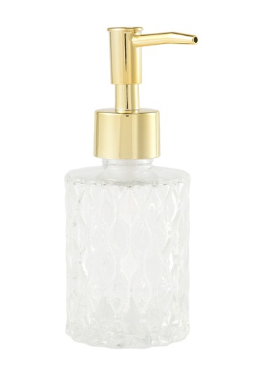 Xurunkeji Çok Amaçlı Mesa Sabunluk Kolay Temizlenebilir Cam Sabun Pompası Dağıtıcı Mutfak Ve Banyo İçin Mükemmel Altın Altın