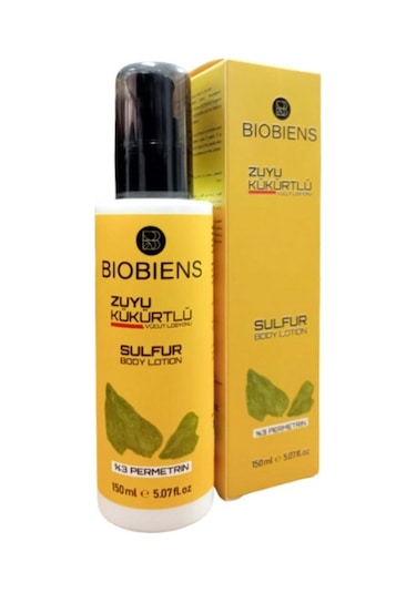 Biobiens Zuyu Kükürtlü Vücut Losyonu 150 ML