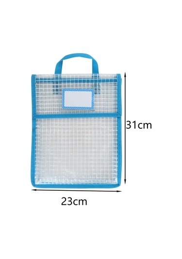 Suntek Organize Mavi Için Taşıma Saplı Çanta Örgü Saklama Diğer