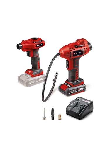 Einhell Akülü Araç Hava Kompresörü Ce-cc 18 Li + Akülü Hava Pompa