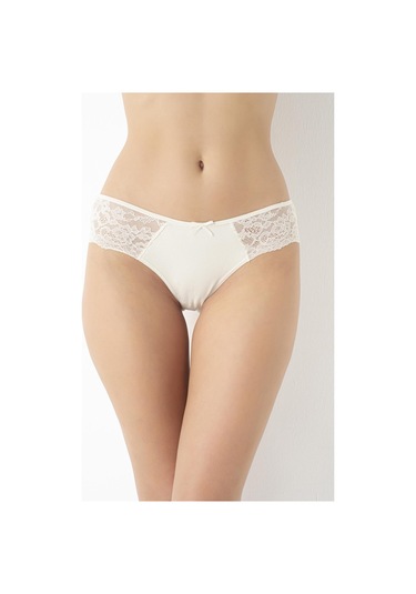 Kadın Dantelli 4'lü Karışık Renk Külot Asorti-3 C3t0n0o408 001