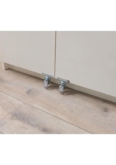 Çok Amaçlı 2 Kapaklı Mutfak Erzak Kiler Dolap 86x52x180 cm