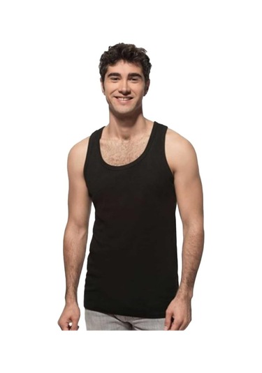 Özkan Erkek Ribana Pamuklu Sporcu Atleti Rambo Atlet Tekli 0058