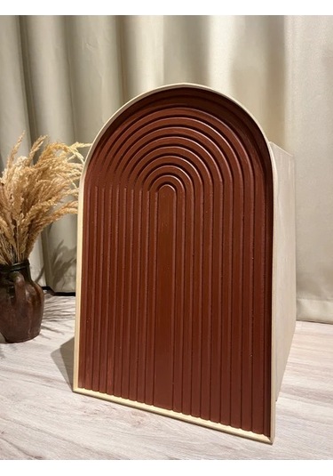 Cıgıl Wood Brown Belt Ahşap Bohem Tablo