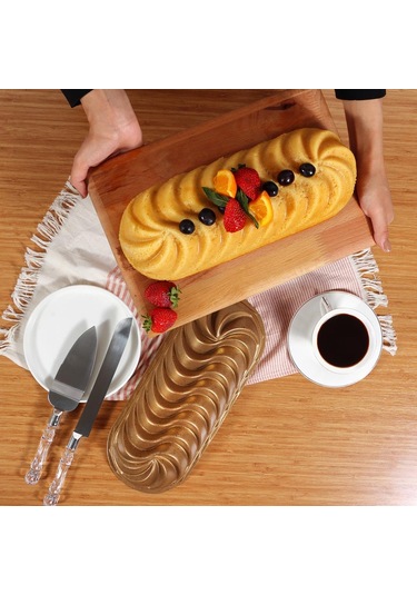 Serenk Fun Cooking Baton Alüminyum Döküm Granit Kaplama Kek Kalıb