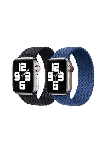 Watch Ultra 49mm Kordon Uyumlu Krd-32 Large Strap Kayış Clo- Gri