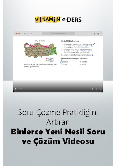 6. Sınıf Sosyal Bilgiler (e-Ders) | 1679 Soru, 1256 Dakika Video | Animasyonlu Haritalar