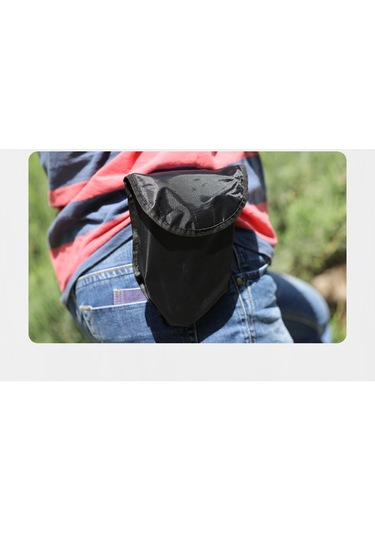 Jian Fan Açık Hava Kamp İçin Temel Katlan Kürek Gri - Siyah