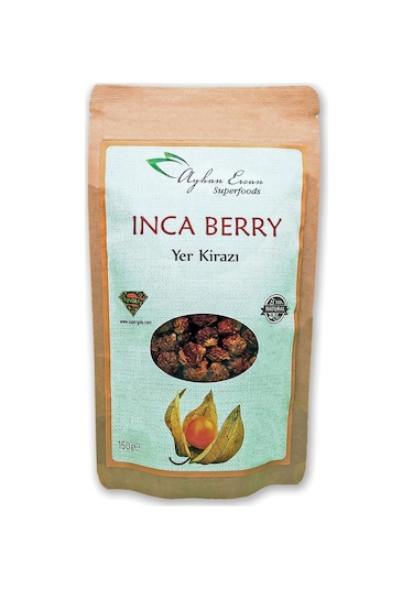 Ayhan Ercan Inca Berry Altın Çilek Yer Kirazı Kurusu 150 G