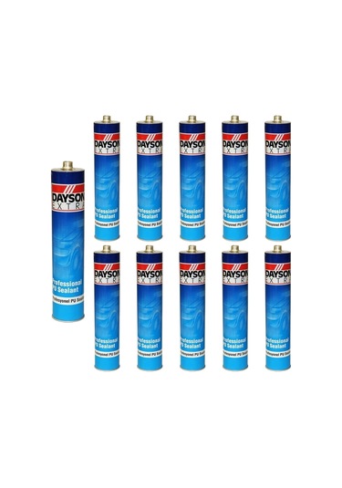Dayson Extra Poliüratan Silikon Mastik 15 Adet 280Ml Beyaz Beyaz