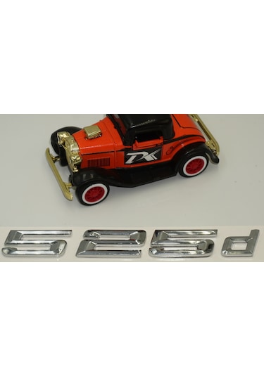 Bmw 525D Bagaj Krom Metal 3M 3D Yazı Logo