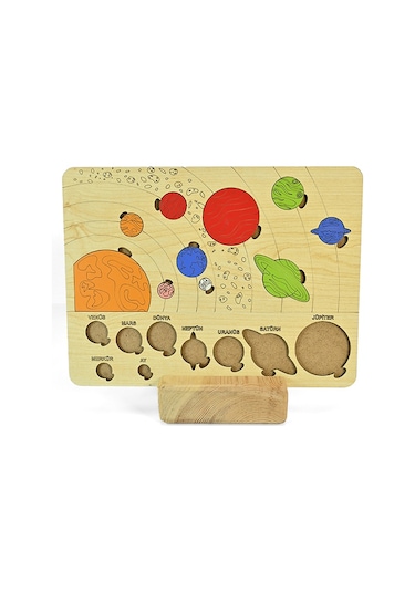Güneş Sistemi Bul Tak Puzzle