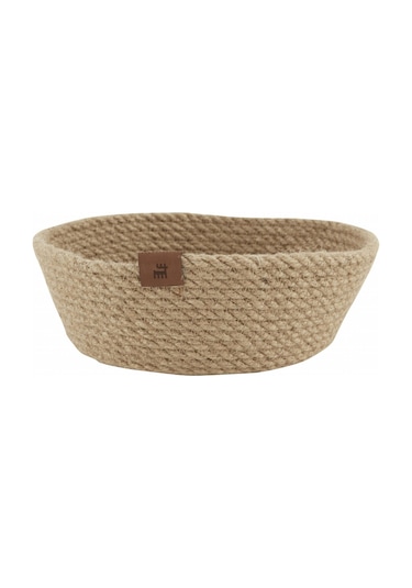 Karaca Home Alba Jute Yuvarlak Dekoratif Tabak 25 Cm