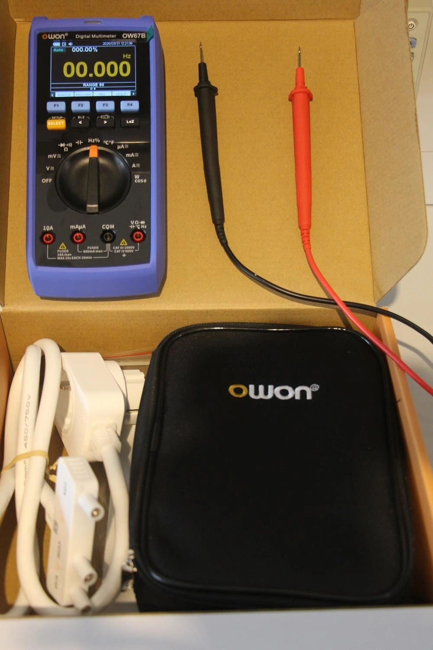 Owon Ow67b Lab-endüstriyel Tip Multimetre-loz-pwr