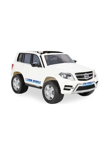 Pilsan Star Wheels Akülü Araba 12V Uzaktan Kumandalı Beyaz 05 200 Beyaz