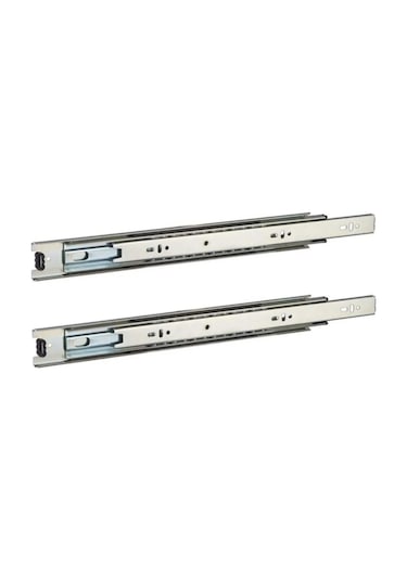 Canex Teleskopik Bilyalı Ray 43 Mm 450 Mm Krom