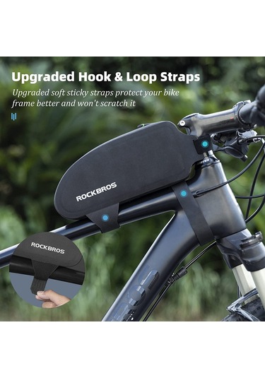 Rockbros Bisiklet Çantası Su Geçirmez Bisiklet Üst Ön Tüp Şasi Çantası Mtb Yol Bisiklet Pannier Kılıfı Çok Renkli