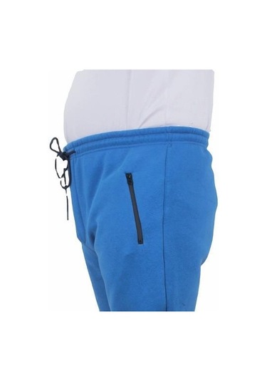 Starbattal Büyük Beden Fermuarlı Eşofman Altı 3Ip 11517 Saks-Saks