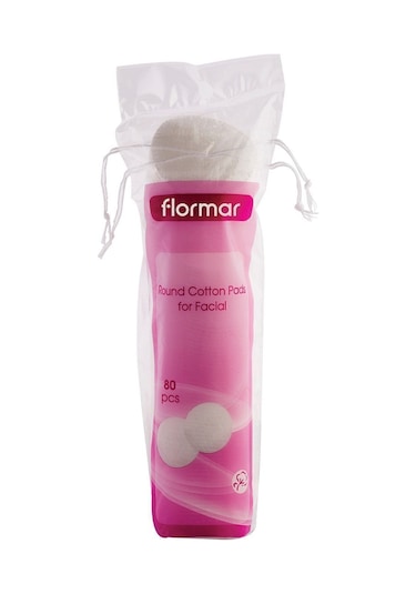 Flormar Yuvarlak 80'li Makyaj Temizleme Pamuğu - Cotton Pads - 001 - 8690604175031